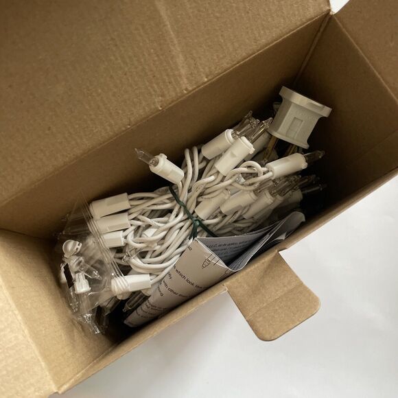 SET 2 Wondershop Icicle Lights Target 200 Clear HEAVY‎ DUTY Indoor/Outdoor 13ft - Picture 6 of 7